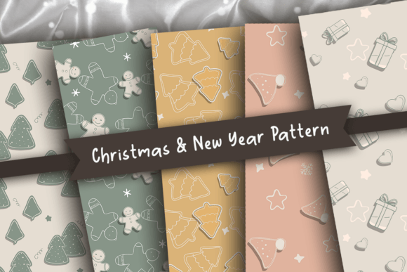 Cozy Christmas Seamless Pattern