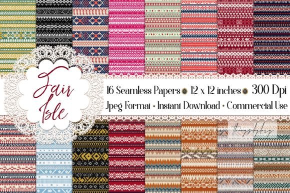 Elevating Digital Craftsmanship: The Strategic Value of Seamless Fair Isle Nordic Papers in Modern Design