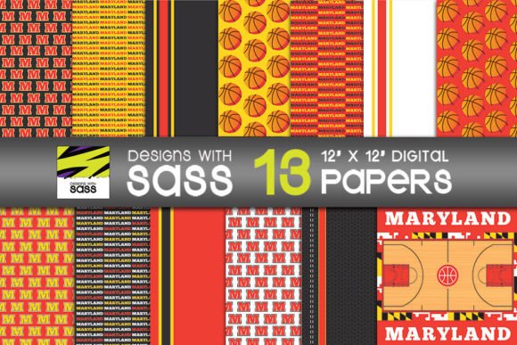 Evaluating the Maryland College Basketball Pattern JPG for Custom Project Needs