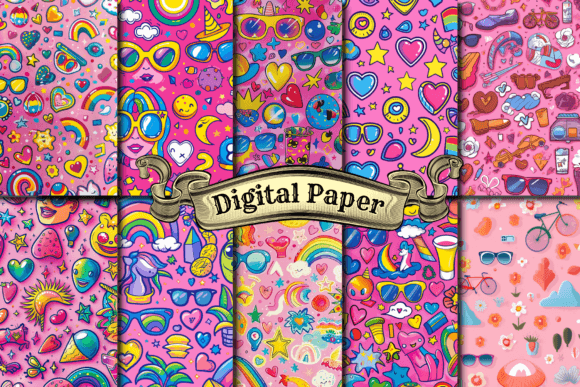 Unlocking Retro Potential: The Ultimate 80s 90s Memphis Style Seamless Digital Collection