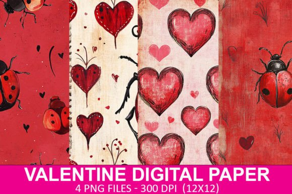 Valentine Digital Papers: A Practical Guide to Adding Romance to Your Projects