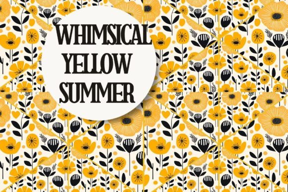 Whimsical Yellow Summer: Elevating Your Creative Projects with Elegance and Sophistication
